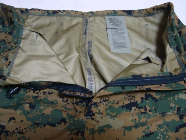 ☆ 訳あり 海兵隊 USMC マーパット ゴアテックス パンツ M/R_2