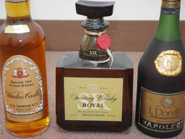 ★Dorville ドービル Suntory ROYAL サントリー 等酒6本セット★