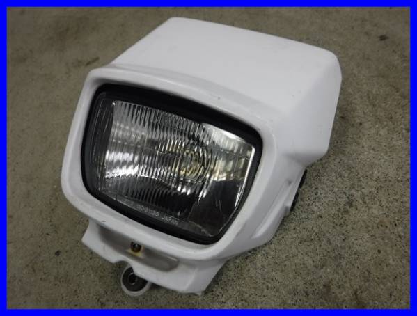 JкP340 セロー225W 4JG ヘッドライト カバー 美品 送料700円～ ヤマハ