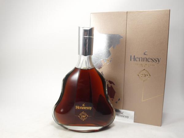 ☆Hennessy ヘネシー 250周年 コレクターブレンド 箱付 ☆C510 【公式