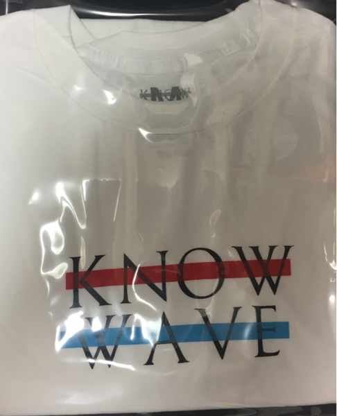 新品未使用 KNOW WAVE Chest Logo T-Shirt 送料無料