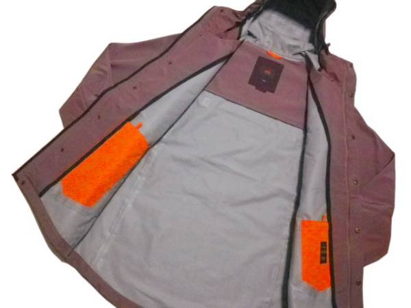 ■SWIMS/スイムズ■機能性抜群！撥水防湿 パーカーコート（L～XL相当）4.4万 胸刺繍ロゴ裾ドローコード防水透湿止水ジップ3レイヤー長袖テック マウンテンパーカー メンズ SHIPS SMITH\u0027S パーカー