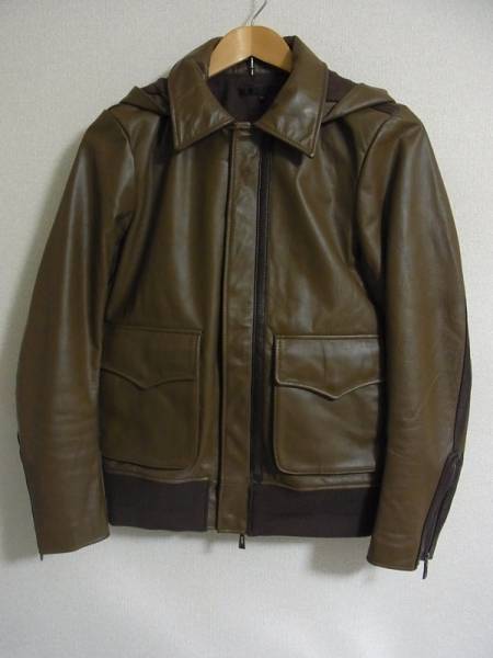 SENCE掲載★CAV-000★レザー フライトジャケット 44★
