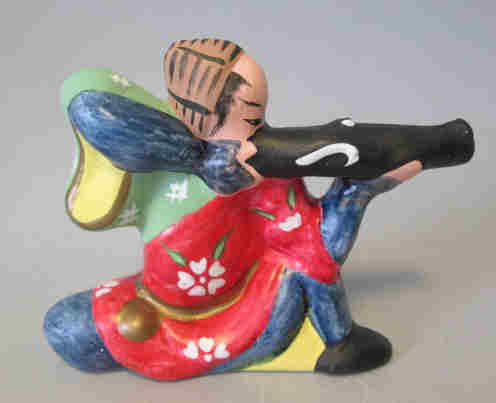 郷土玩具、土人形・・・相良人形、稲富流