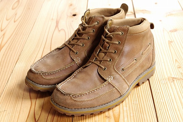 Timberland◇スエードモックトゥブーツ◇ベージュ◇US7H/25.5cm