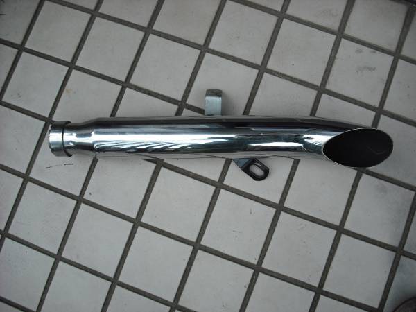 クラブマン GB250 スラッシュカット バナナ サイド マフラー