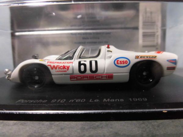 1/43ポルシェ910 #60 Le Mans 1969
