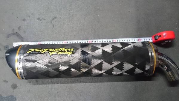 TwoBrothersツーブラザーズ　カーボンサイレンサー中古　