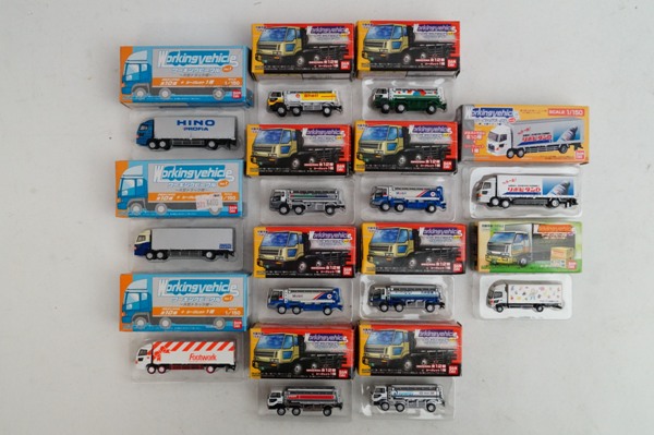 バンダイ ワーキングビークル Vol.2 石油タンクローリー編など