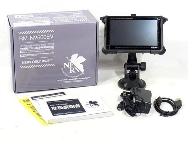 1円～エヴァンゲリオン ポータブルナビ RM-NV500EV 美品 SA672
