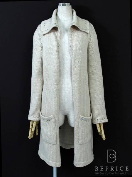 【FOXEY NEW YORK/フォクシー】カーディガン ナチュラル【38】