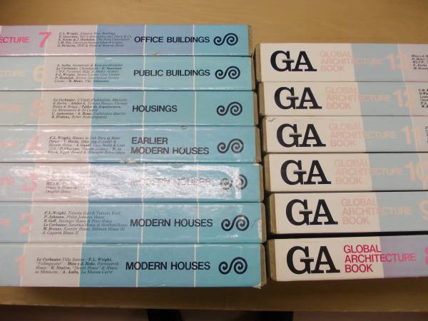 GA GLOBAL ARCHITECTURE BOOK　全13巻セット GA ARCHITECTURE GLOBAL BOOK 全13巻 全13巻セット グローバル 建築