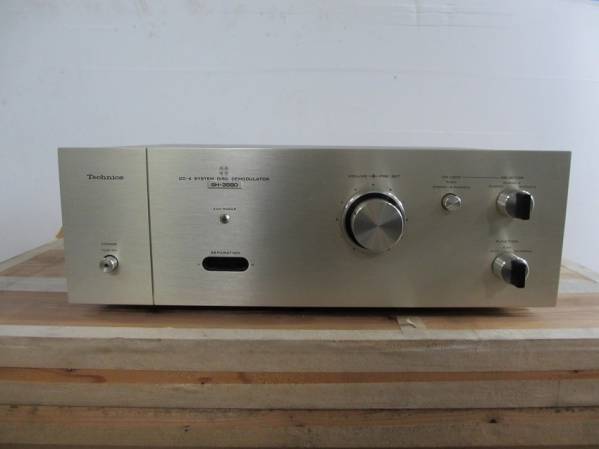 Technics システム ディスク ディモジュレーター アンプ SH-3580 CD-4