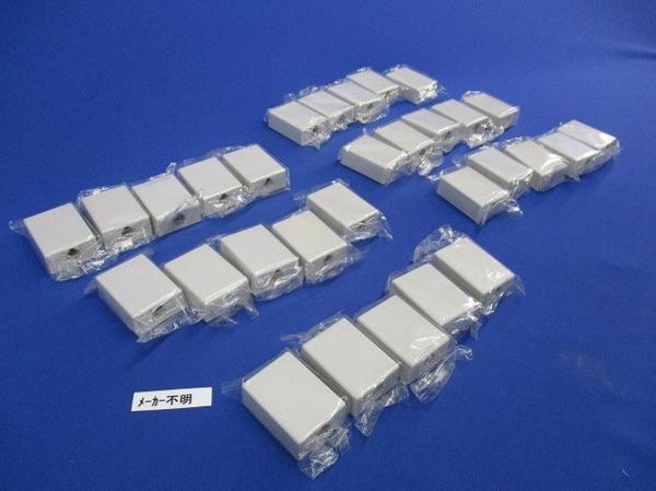 モジュラーローゼット (6極4心)(30個入) HMJ-4S