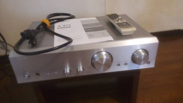完動 美品 ONKYO プリメインアンプ A-973 アンプ ONKYO 【公式通販】