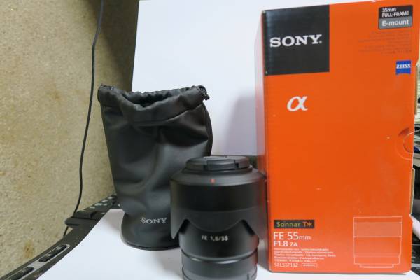 SONY Sonnar T* FE 55mm F1.8 ZA ☆SEL55F18Z ☆美品
