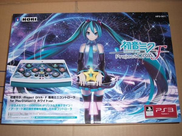 初音ミク Project DIVA- F 専用ミニコントローラ ホワイト未開封