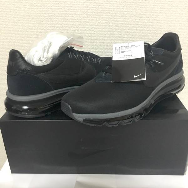 28CM Black Fragment Nike Lab Air Max Zero LD フラグメント 黒