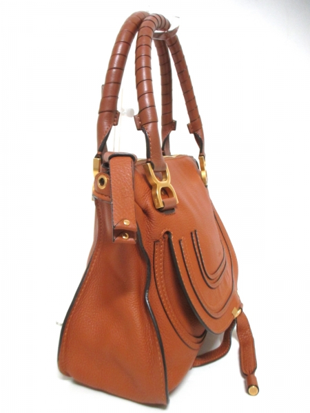 クロエ ハンドバッグ マーシー ブラウン レザー Chloe Chloe(クロエ