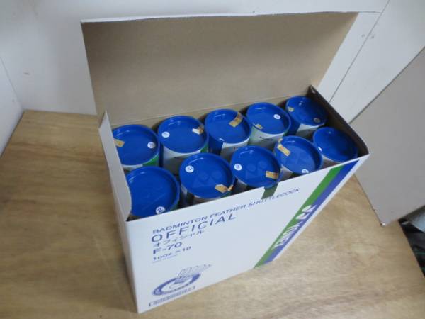 中古バドミントンシャトル○YONEX○ニューオフィシャルなど120球