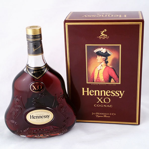 未開栓 古酒◇HENNESSY/ヘネシー X.O 金キャップ 箱付◇700ml 未開栓