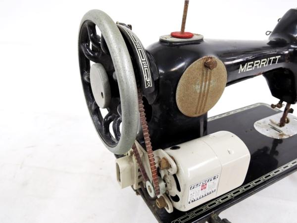 SINGER シンガー ミシン MERRITT 15-T64968 本体のみ 5★静15_8