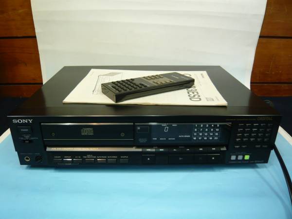 【SONY CDP-333ESD CDプレーヤー ジャンク】