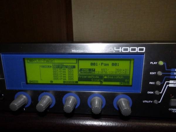 YAMAHA A4000 サンプラー DTM、DAW 【公式通販】