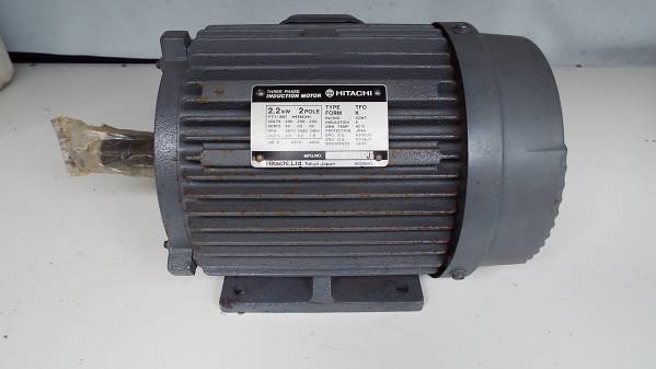 日立 200V モーター 日立産機システム 中古 4P 2P 日立産機 新 軸径