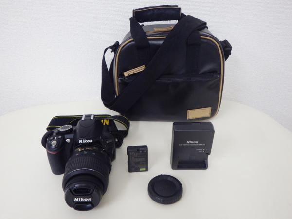 ニコン Ｄ3100　レンズ AF-S 1:3.5-5.6G VR 18-55㎜