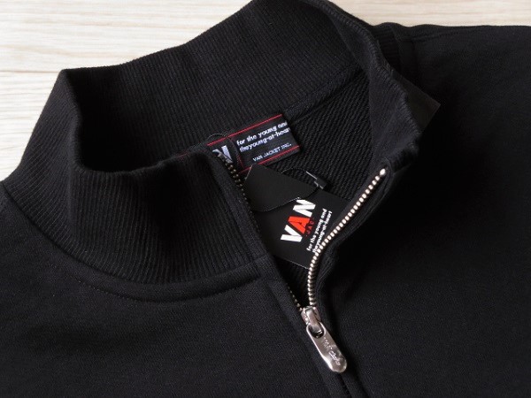 希少☆VAN JAC☆Limited アーチロゴ フルジップ トレーナー L
