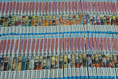 M736 NARUTO ナルト 全72巻＋関連本3冊（風の書・雷の書・在の書