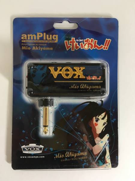 【未開封】けいおん VOX ヘッドフォンアンプ amplug 秋山澪