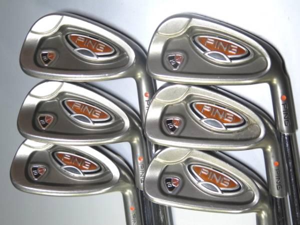 PING ピン I10 アイアン AWT－Sオレンジ 6本 正規品 Ping Iron i10