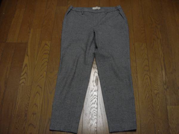 美品 自由区 暖かなストレッチパンツ サイズ40 オンワード樫山