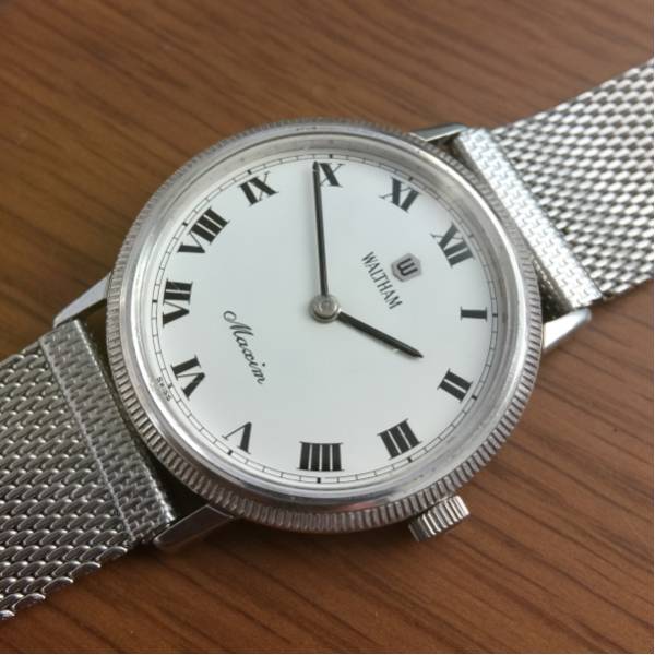 WALTHAM maxim スクエアケース 手巻き WALTHAM maxim 手巻き ケース横3 【公式通販】