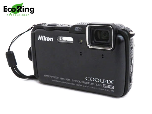 1円 超美品ニコンCOOLPIX AW120 コンパクト デジタルカメラHC122