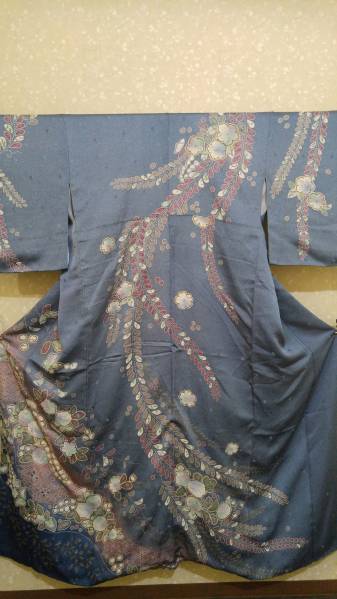 ◆極上の逸品◆希少ロング丈・辻が花の訪問着◆