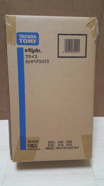ブライス カシオペアスパイス blythe ネオブライス 新品未開封