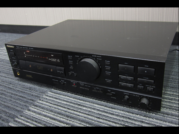 Technics Sv-da10 DAT player⁄recorder Digital NA229☆Panasonic DAT