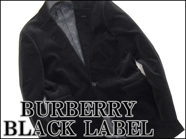 バーバリーブラックレーベル LABEL BLACK BURBERRY ベロアの通販 