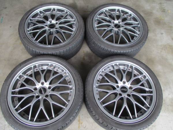 MONZA　アルミホイール＆タイヤ　225/40R18　14年　４本　　ホ57