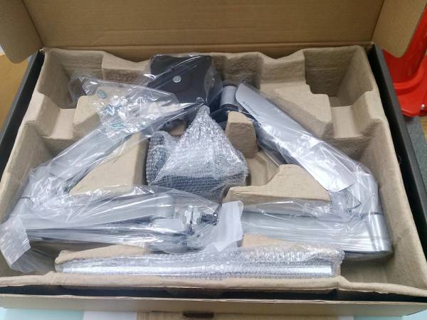 グリ-ンハウス液晶ディスプレイ用ア-ム 2ア-ム 4軸GH-AMCA03