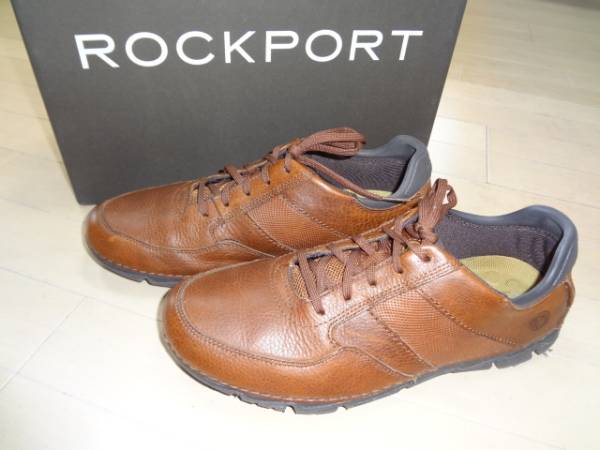 ROCKPORT 【ロックポート】 ウォーキングシューズ 茶色 USED美品