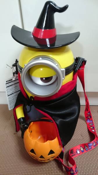 【美品】USJ ミニオン ハロウィン ポップコーン ミニオンズ