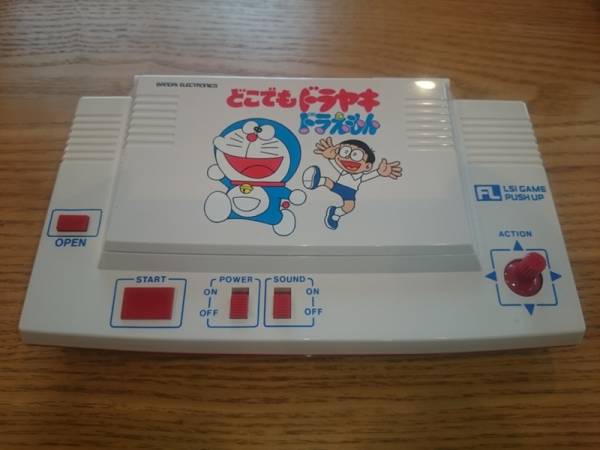 当時物☆バンダイLSIゲーム☆『ドラえもん どこでもドラヤキ』 ***写真