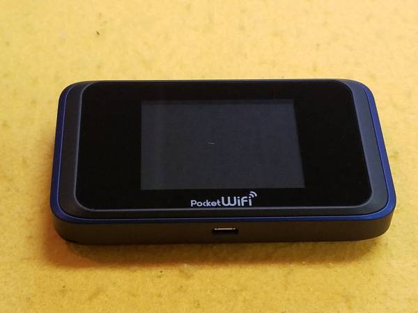 ☆美品中古 Y!mobile Pocket Wi-Fi 502HW ブルー 判定○ 即送☆