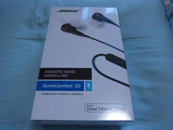 ☆BOSE ノイズキャンセリングイヤホン QuietComfort20 未使用☆ 名