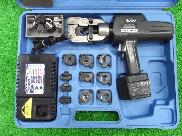 未使用品 デンサン 手動式油圧圧着工具 DCH-60EN