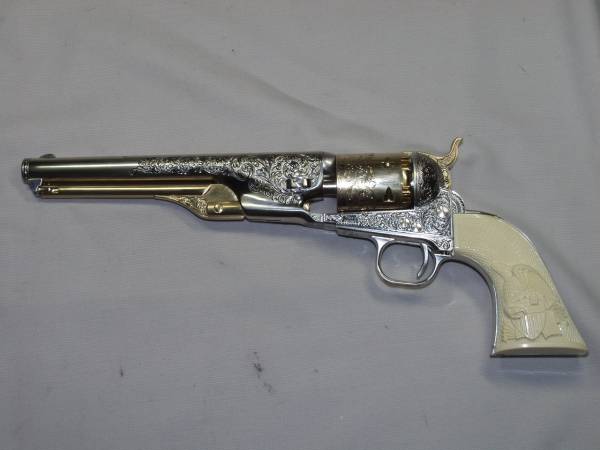 フランクリンミント カスター将軍の銃 モデルガン 中古美品(モデルガン